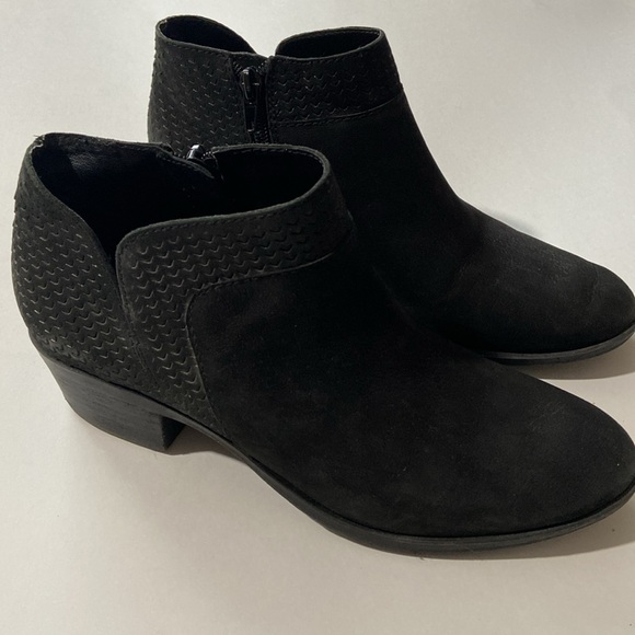 Lucky Brand Booties in Black Suede Leather - Picture 3 of 7
